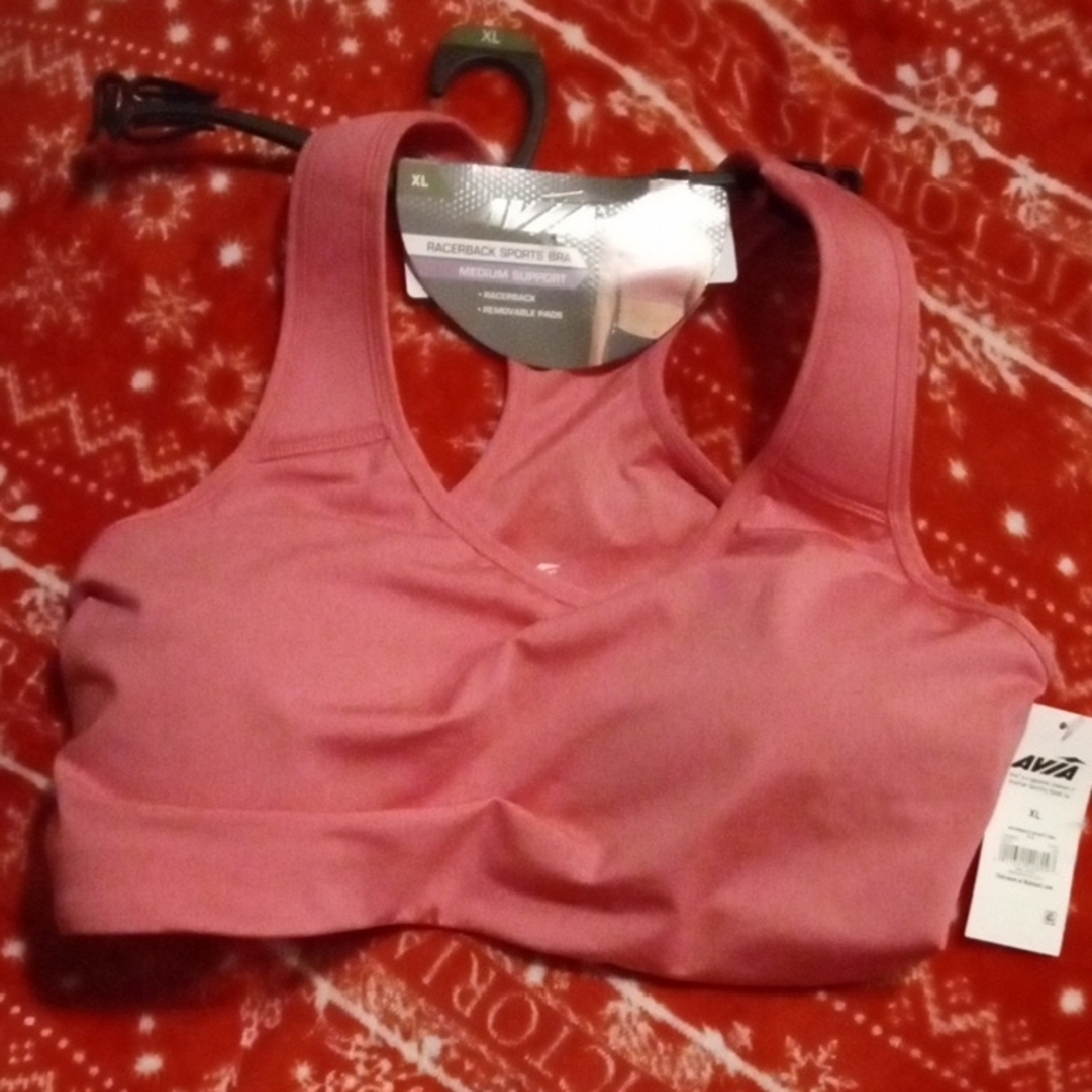Avia Women's Pink Sports Bra New